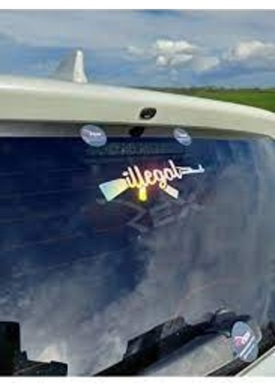 İllegal Yeni Süper Hologram Oto Sticker