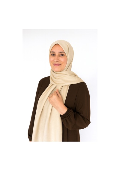 Bilenler Pamuklu Cotton Şal Krem