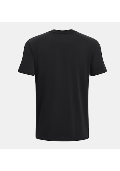 Under Armour Erkek Ua Logo Emb Heavyweight Kısa Kollu 1373997-001 Siyah - Beyaz