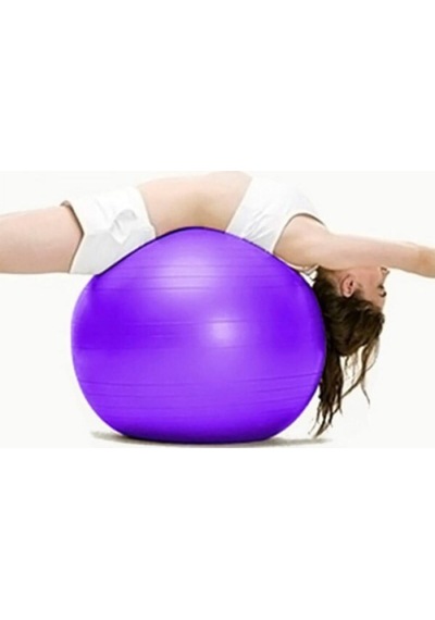 Pilates Topu - Pompa Hediyeli 65 Cm Renkli