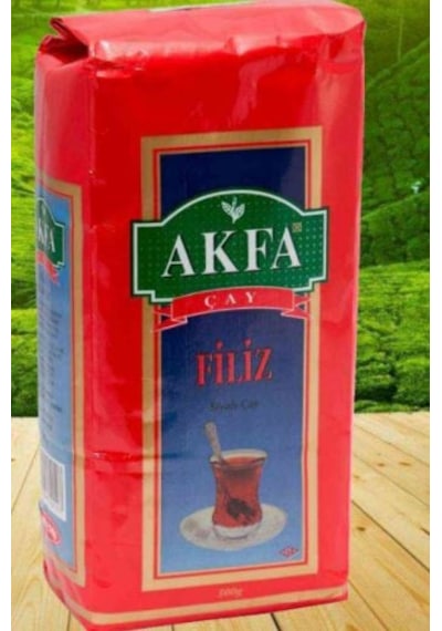 Akfa Siyah Doğal Dökme Çay 4 KG