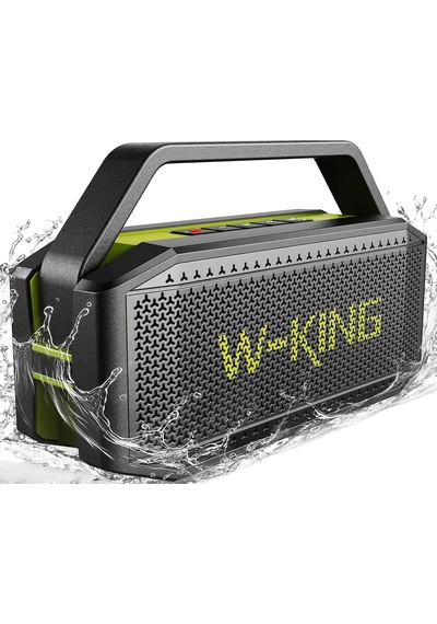 Subwoofer İle Taşınabilir Loud Bluetooth Hoparlörler 100w Tepe 60w Açık Hoparlör Bluetooth Kablosuz Su Geçirmez H
