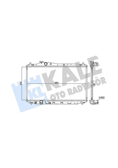 Kale 347550 Motor Radyatoru 19010r1aa02