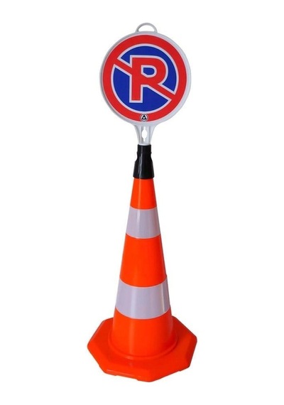 Pvc Trafik Konisi 70 Cm Çift Reflektifli Trafik Dubası