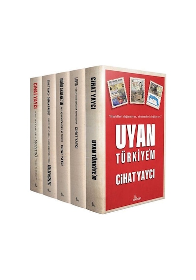Cihat Yaycı Seti - 5 Kitap Takım - Cihat Yaycı - Girdap