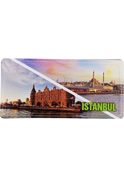 İstanbul Temalı Plaka Magnet