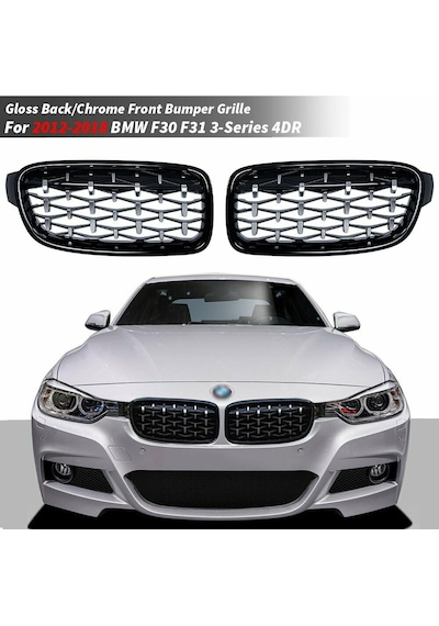 Bmw 3 Serisi F30 Ön Panjur Böbrek Diamond Model Oem