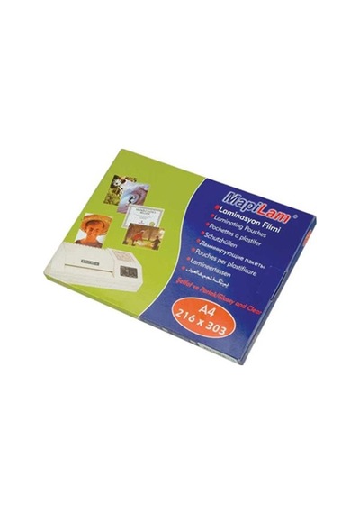 Mapilam A4 150 Micron Laminasyon Filmi 100'Lü Paket