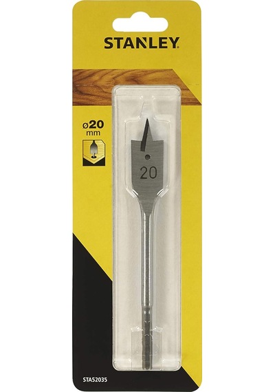 Geniş Matkap Ucu Metalik 1 Adet 20 X 154 Mm