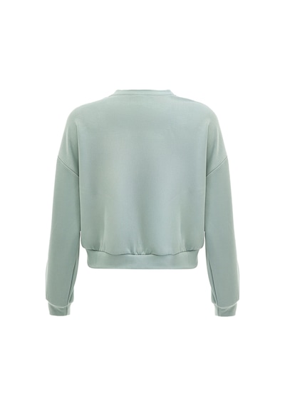 Reebok Carmen C Neck Yeşil Kadın Sweatshirt 000000000102036474 Yeşil