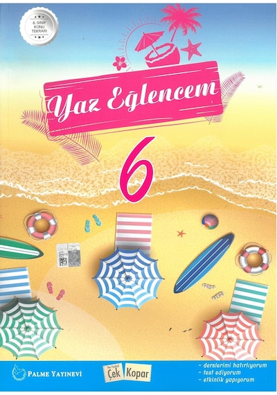 Palme Yayınları 6. Sınıf Yaz Eğlencem Palme