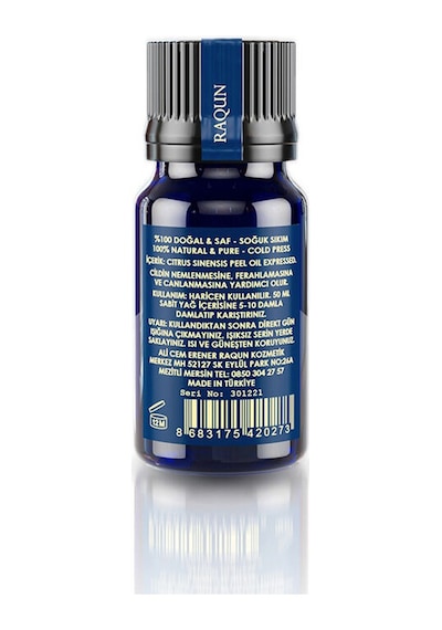 Raqun Aromaterapi Portakal Uçucu Yağı 10 Ml Karışık