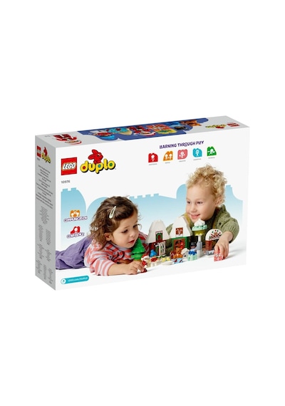 LEGO® Duplo 10976 Noel Baba'nın Zencefilli Kurabiye Evi 50 Parça
