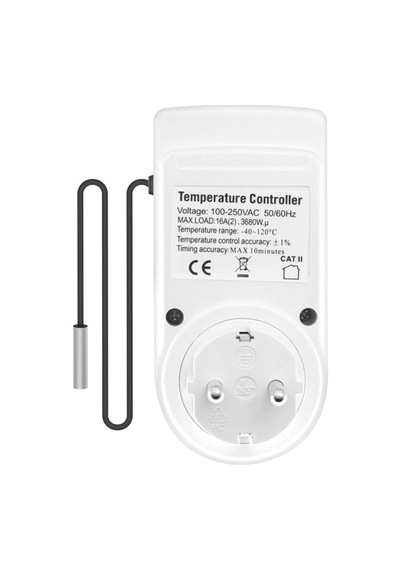 220v Çok Fonksiyonlu Dijital Termostat Kuluçka Sıcaklık Kontrol Cihazı