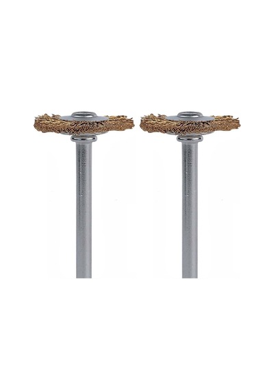 Dremel 535 Pirinç Disk Fırça 19 Mm 2'Li Paket
