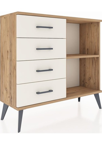Arges Şifonyer Tek Raflı 4 Çekmeceli 88x30x80 Çam-çam/aytaşı Çam/aytaşı Arges Şifonyer Tek Raflı 4 Çekmeceli 88x30x80 Çam-çam/aytaşı Çam/aytaşı