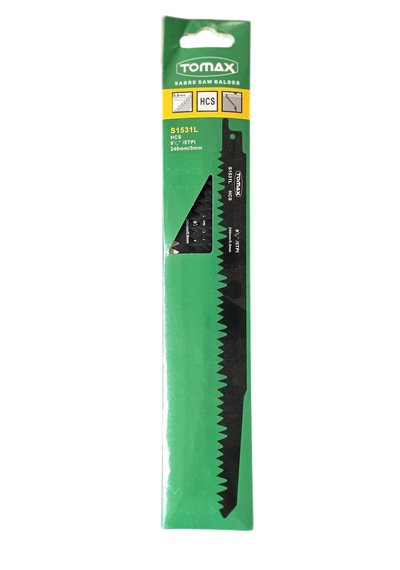 Tomax 240mm Tilki Kuyruğu Ahşap S1531l 5 Li Paket 08461531