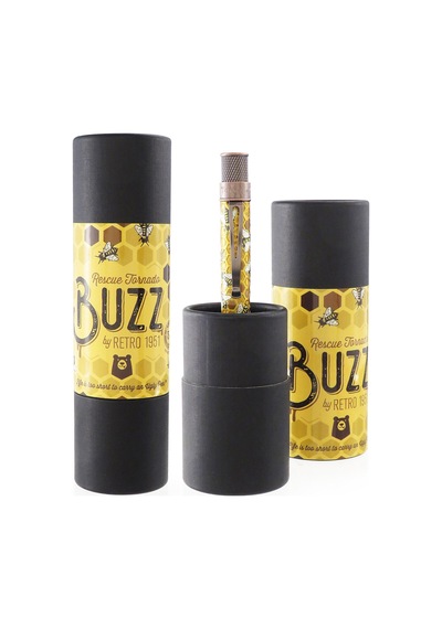 Retro 51 Tornado Rescue - "buzz" Bee Honeybee Tükenmez Kalem Çok Renkli