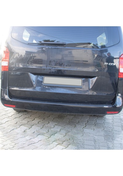 Mercedes Vito W447 Arka Tampon Eşiği - Mat Siyah 2014-2019