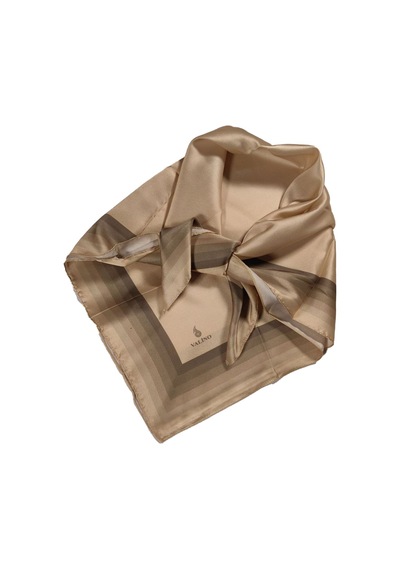 Mim Eşarp Mısırlı Eşarpları Emprime Kristal Sport Polyester Eşarp Gold