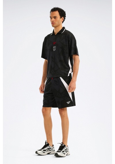 Reebok Street Sport Ftbl Shorts Siyah Erkek Şort 000000000102352844 Siyah-beyaz
