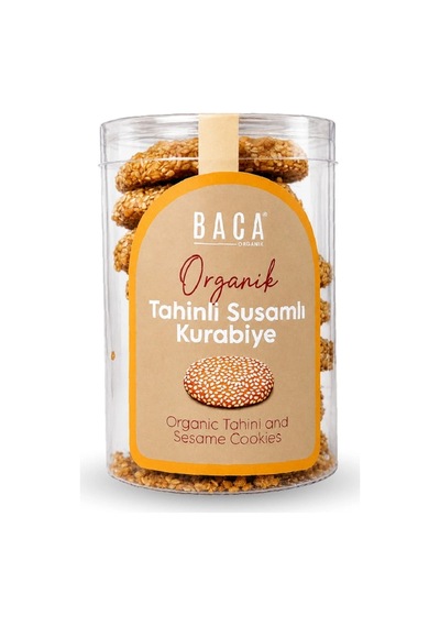 Organik Tahinli Susamlı Kurabiye 100g