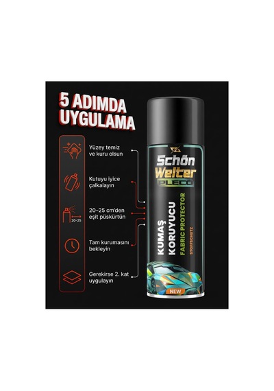 Koltuk Kumaş Su İtici Sprey 200 Ml Su Ve Leke Koruyucu - Pleco