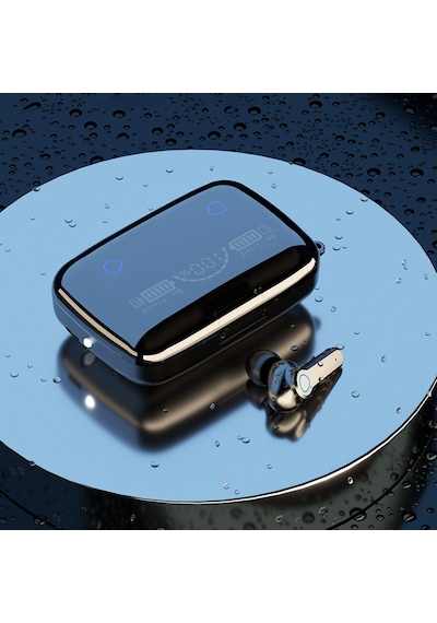 M19 Tws Bluetooth 5.1 Spor Dijital Ekran Kablosuz  Kulaklık