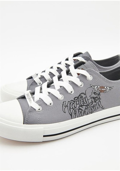 Harley Davidson 023m100354 Pomona Grey Erkek Sneaker 001
