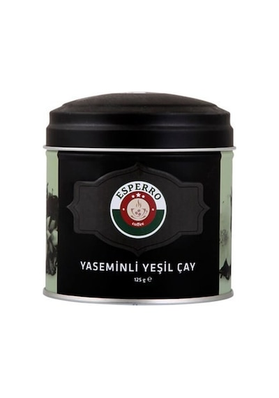 Esperro Yaseminli Yeşil Çay Teneke 125 G