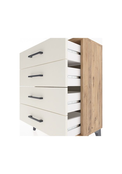 Arges Komodin 2 Raflı 60x30x80 Çam-aytaşı Çam