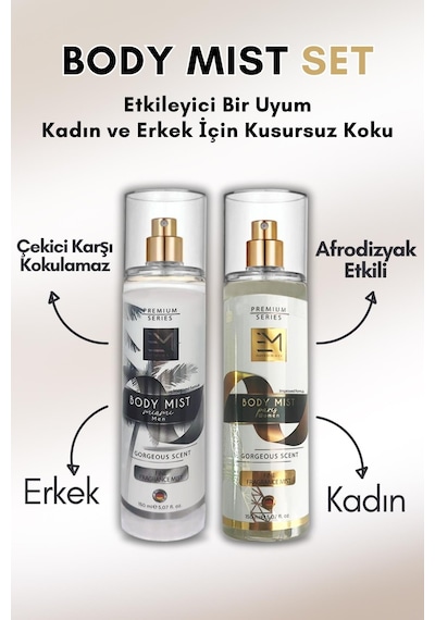Em Amanos Beauty Miami + Paris Vücut Spreyi 2 x 150 ML
