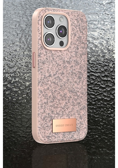 Onegif Apple Uyumlu iPhone 14 Pro Max Bright Simli Kapak 001