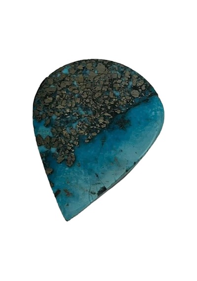 Doğal İran Nişabur Firuze Turkuaz Taşı 39,5 Karat - 7,85 Gram T163