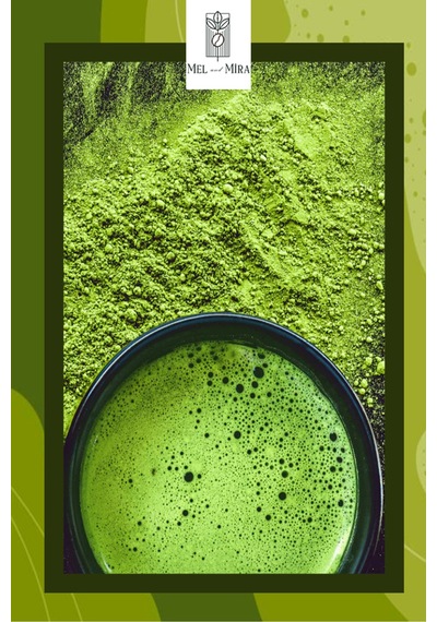 Pre-workout Matcha Powder 50g, Antrenman Öncesi Sporcu Matchası - Yüksek Enerji Destekli