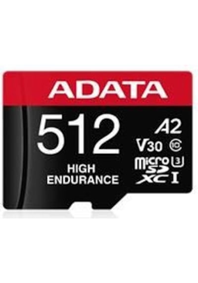 Adata 512 Gb High Endurance Microsdxc 4k U3 V30 A2 Hafıza Kartı