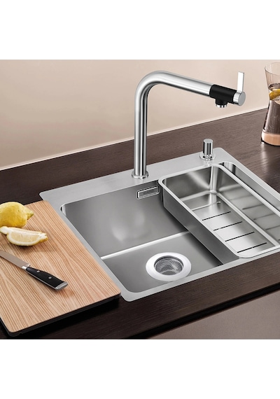 Mutfak Su Lavabo Filtresi Örgü Süzgeç Paslanmaz Çelik 7.5 Cm Çap Çok Renkli