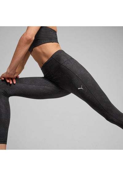 Puma Studio Hw 7/8 Aop Tight Kadın Tayt-siyah