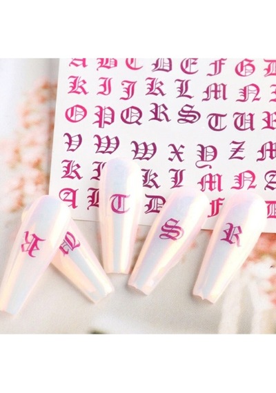 Pop Beauty Nail Art Tırnak Süsleme Sticker, Tırnak Dövmesi, Tırnak Tattoo Popstıcker8