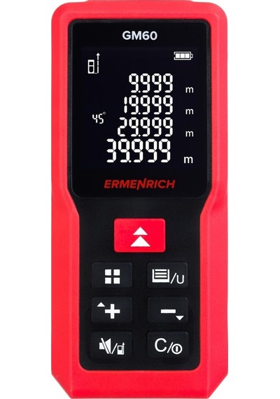 Ermenrich Reel Gm60 Lazer Metre 60 Metre