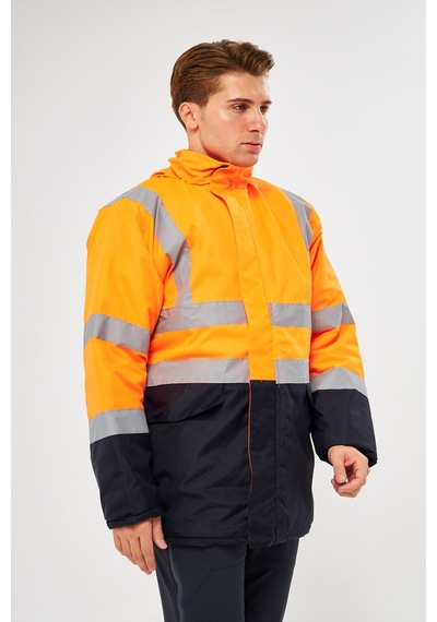 Parka Turuncu Lacivert