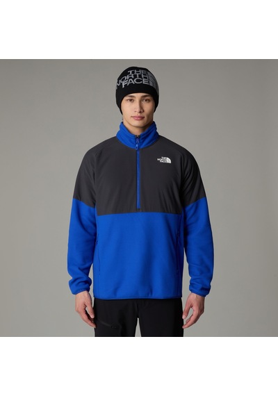 The North Face M Glacier Heavyweight 1/2 Zip Erkek Polar-29456 Mavi