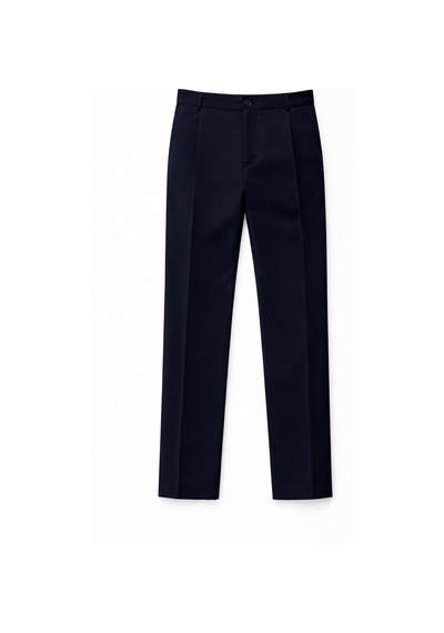Antioch Pileli Relaxed Fit Erkek Pantolon Lacivert