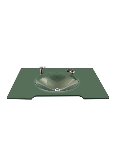 Cam Lavabo Jumbo Modeli 70 x 56 CM