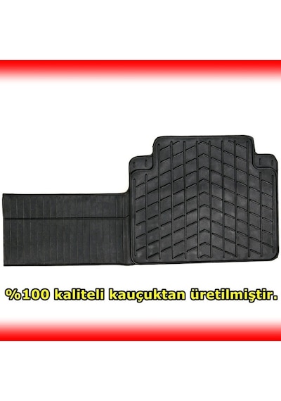 Ford Mondeo 01-07 UYUMLU MARS KAUÇUK SİYAH PASPAS SETİ N11.57