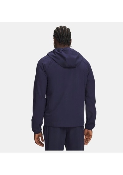 Under Armour Ua Stretch Woven Erkek Rüzgarlık Ceket 6003001-410 Lacivert