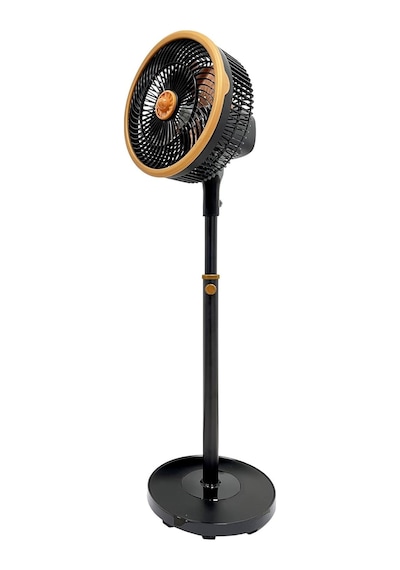 Kıwı Kfan-7419 Salınım Fonksiyonlu Metal Kanatlı Sirkülasyonlu Vantilatör Siyah