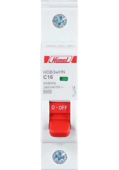 Himel 1x4a B 4,5ka Otomatik Sigorta
