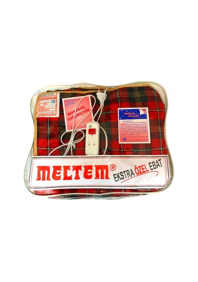 Meltem 140x175 Cm Extra Ebat Elektrikli Battaniye pamuk Kumaş Çok Renkli