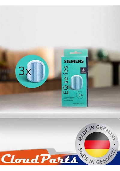 Siemens Uyumlu Kahve Makineleri Kireç Sökücü Tablet